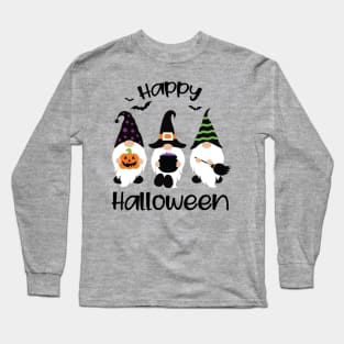 Happy halloween gnomes Long Sleeve T-Shirt